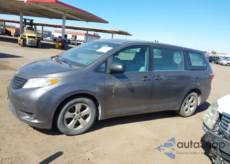 2016 Toyota Sienna L 7 Passenger z USA, uszkodzony, nr VIN 5TDZK3DC6GS755734